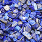 50/100g Natural Lapis Lazuli Crystal Chip Quartz Minerals Specimen Irregular Gravel Suitable For Aquarium Home Gem Decor Crafts