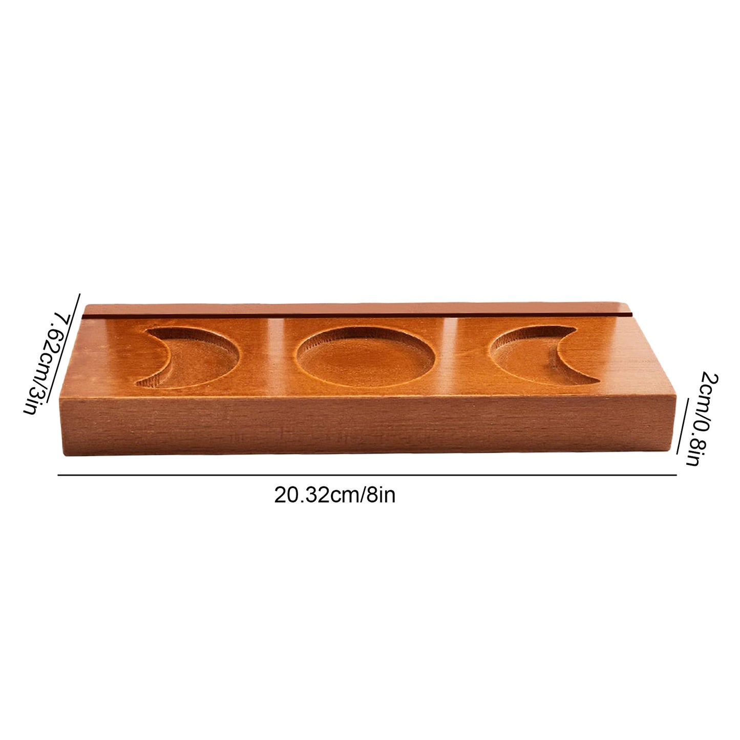 Wood Tarot Card Holder Stand Wiccan Wood Oracle Affirmation Card Display Display Stand For Witch Divination Tools Altar Decor