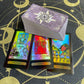 Shinning Big Size Holographic Tarot Cards for Beginners with Guide Book Board Games Catan Runes Psychology Fate Spiritual Deck