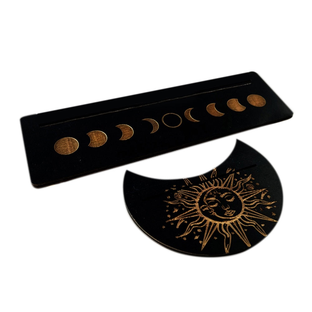 Wooden Tarot Card Display Card Holder Base Stable Durable Tarot Card Stand for Enthusiast Divination Altar Game Accessories