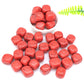 Natural Red Turquoise Crystal Stone Gravel Specimen Square Polished Reiki Healing Gemstone for Aquarium Fish Tank Home Gem Decor