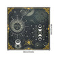60x60 Tarot Card Tablecloth High Quality Sackcloth Divination Altar Cloth Board Game Fortune Astrology Oracle Card Pad Drop Ship