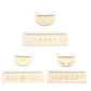 2pcs Wooden Tarot Card Stand Witch Divination Tool Display Rectangle Card Holder Altar Supplies Tarot Card Holder Stand Mount