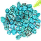 Natural Turquoise Irregular Tumbled Stone Healing Crystal Quartz Aquarium Mineral Gemstone Home Decor Specimen Gem Decoration