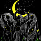 Hecate Triple Moon Goddess Of Witchcraft Colored Witchcraft Supplies Tarot Cloth Mystic Aesthetic Altar Cloth Witch Gift