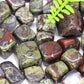 Natural Dragon Blood Jasper Irregular Tumbled  Stone Reiki Healing Crystal Quartz Aquarium Mineral Gemstone Home Decor Specimen