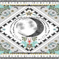 The Sacred Self-Care Oracle Table Cloth Witchcraft Supplies Tarot Spread Alter Cloth Triple Goddess Altare
