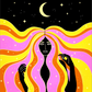 Hecate Triple Moon Goddess Of Witchcraft Colored Witchcraft Supplies Tarot Cloth Mystic Aesthetic Altar Cloth Witch Gift