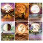 Moonology Manifestation Oracle Cards Leisure Party Table Game High Quality Fortune-telling Prophecy Tarot Deck With PDF Guide