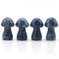 1pc Wholesale Natural Gemstone Crystal Amethyst Quartz Carved Mushroom Shape Reiki Plant Mini Home Decoration Christmas Gift
