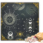 60x60 Tarot Card Tablecloth High Quality Sackcloth Divination Altar Cloth Board Game Fortune Astrology Oracle Card Pad Drop Ship