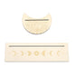 2pcs Wooden Tarot Card Stand Witch Divination Tool Display Rectangle Card Holder Altar Supplies Tarot Card Holder Stand Mount