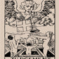 The Sacred Self-Care Oracle Table Cloth Witchcraft Supplies Tarot Spread Alter Cloth Triple Goddess Altare