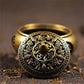 Retro Copper Incense Burner Incense Holder With Cover Twelve Chinese Zodiac Sign Censer Carving Desktop Ornament