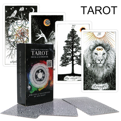 Moonology New Oracle Cards Divination Fate Game Affectional  Oracle Deck Tarot Cards for Beginners  With PDF Guidebook