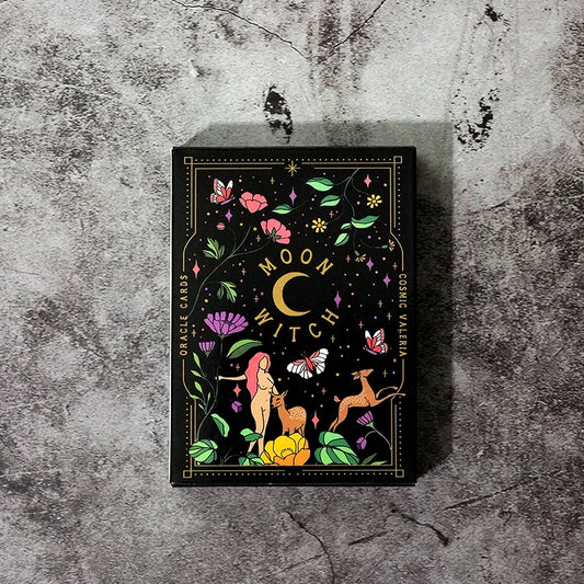Witch'S Familiar Runic Oracle 24 Card Indie Tarot Deck Runes Rune Cards, Animal Oracle Animal Viking Runes