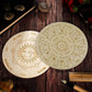 Dreamy Wooden Pendulum Board with Moon Star Divination Energy Carven Plate Healing Meditation Board Altar Ornaments