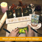 2pcs Wooden Tarot Card Stand Witch Divination Tool Display Rectangle Card Holder Altar Supplies Tarot Card Holder Stand Mount