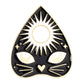 Punk Heart Enamel Pins Witch Ouija Sun Moon Brooches Metal Gothic Black Cat Animal Lapel Badge Jewelry Gift For Friend Wholesale