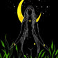 Hecate Triple Moon Goddess Of Witchcraft Colored Witchcraft Supplies Tarot Cloth Mystic Aesthetic Altar Cloth Witch Gift