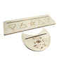 Wooden Tarot Card Display Card Holder Base Stable Durable Tarot Card Stand for Enthusiast Divination Altar Game Accessories